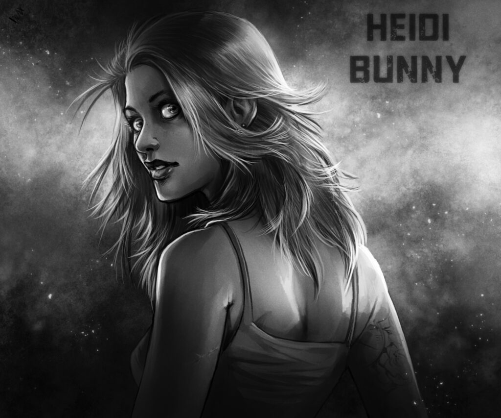 Heidi Bunny: Noir