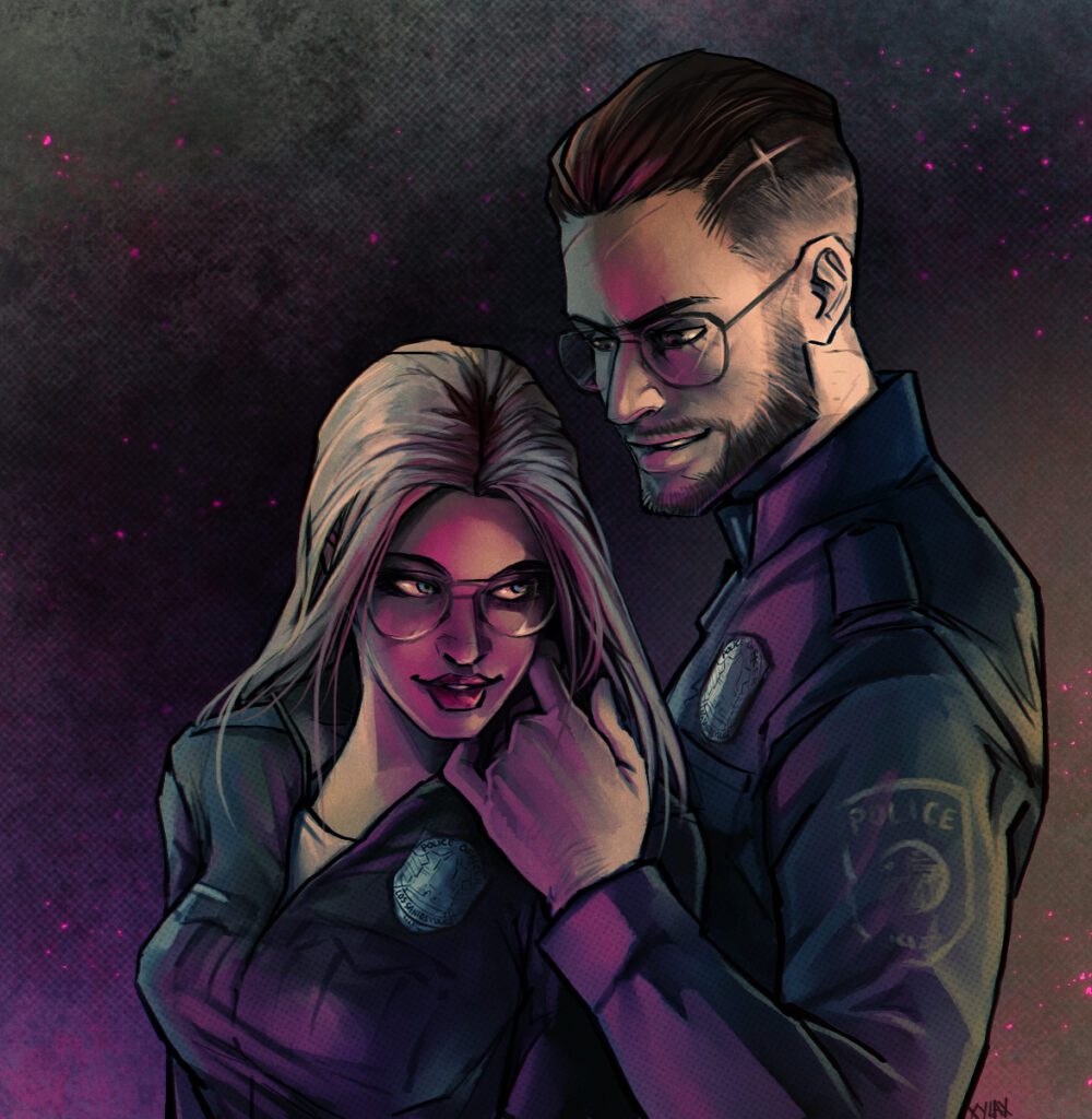 Gregory Montanha & Mia Clark