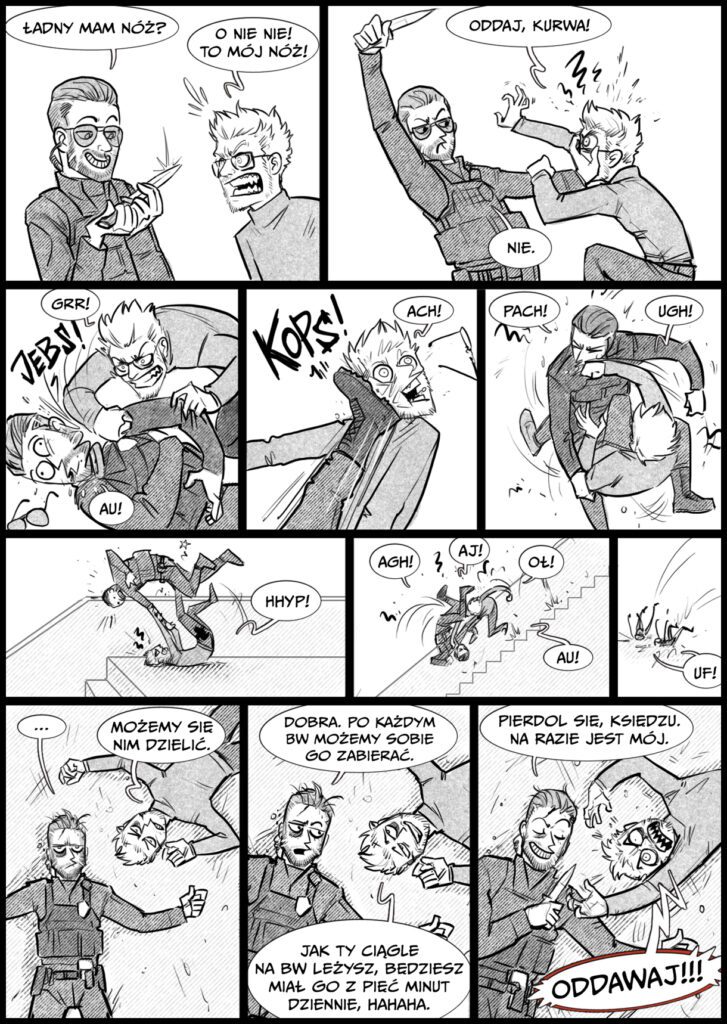 Komiks: Nożyk