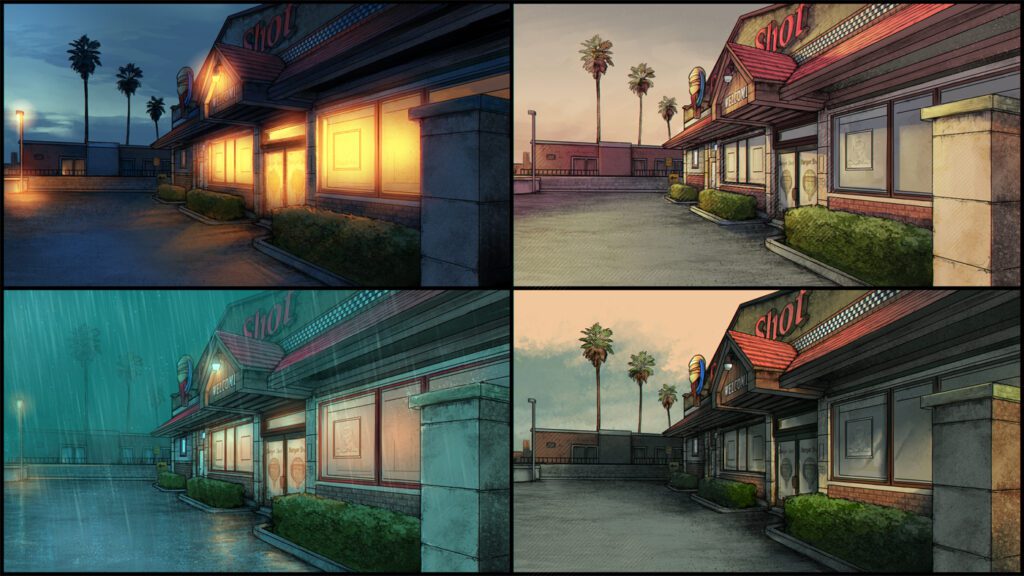 Burger Shot: Moodlets