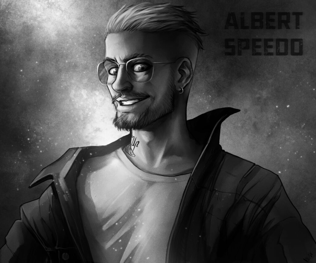 Albert Speedo: Noir