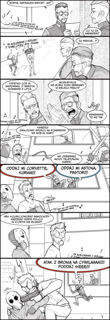 Komiks: Kolońska i Szlugi