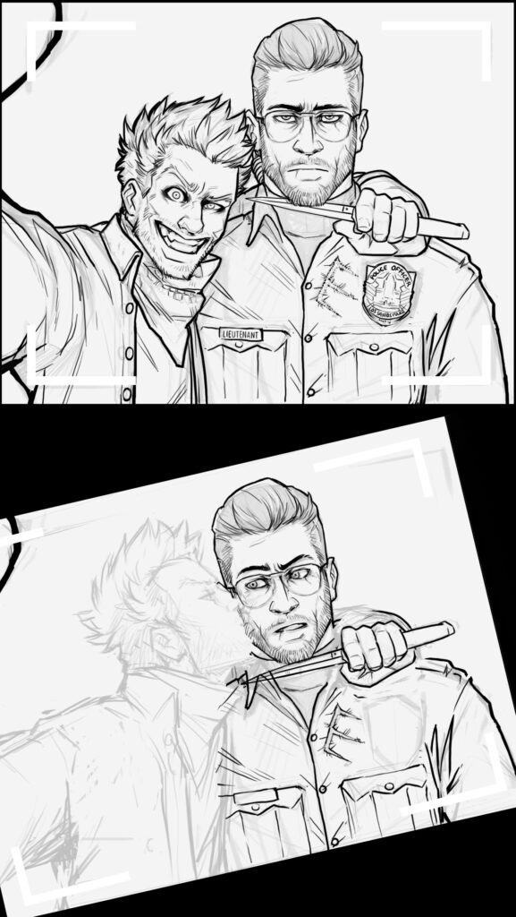 WIP: Morwin Snap szkic 1