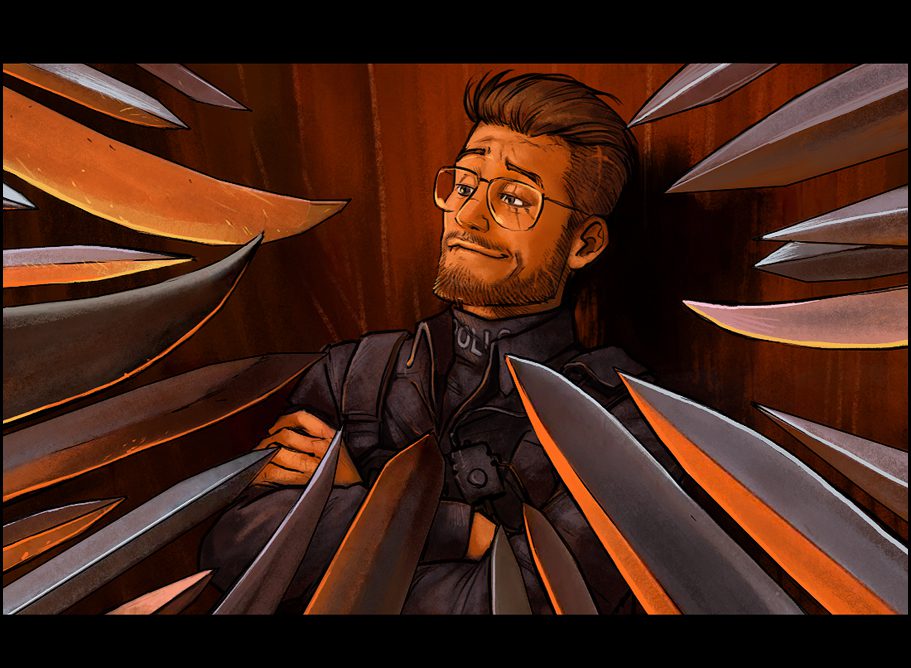 Montanha: Smug [Knife meme]