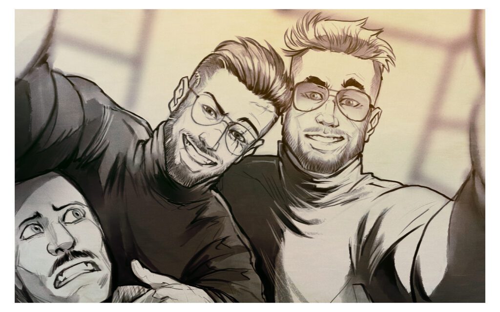 Selfie: Ricardo, Montanha & Volkov